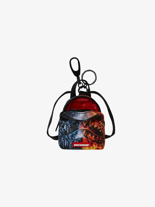 Sprayground Men Fire & Ice Shark Keychain Multi 910k7943nsz