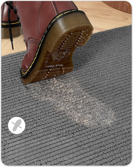 Color&Geometry Entrance Mat Anti-slip Gray 80x120cm