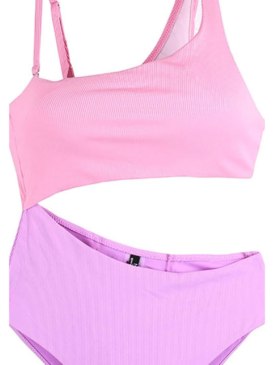Swimsuit with Openings Multicolour