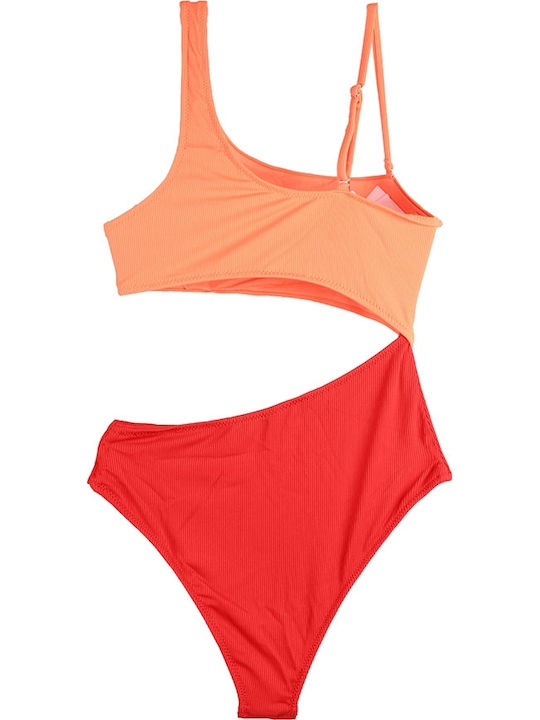 Swimsuit with Openings Multicolour