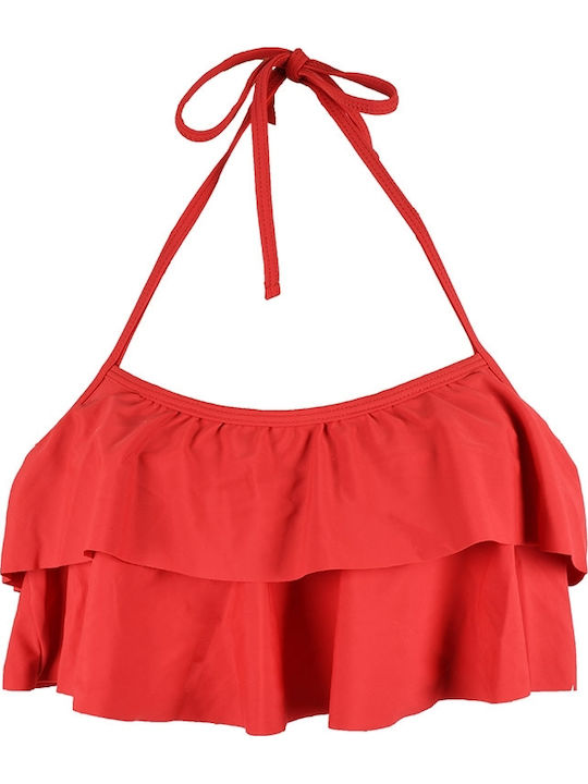 Set Bikini Hohe Taille Blumen Kermidi
