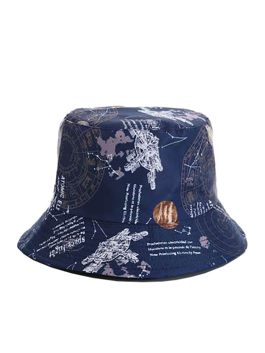 Moda4u Fabric Men's Hat Bucket Style Blue