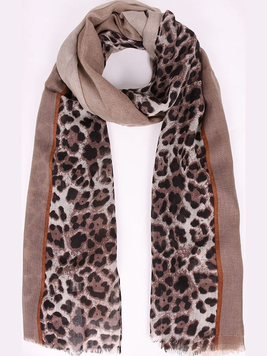 T & D Women's Scarf Beige