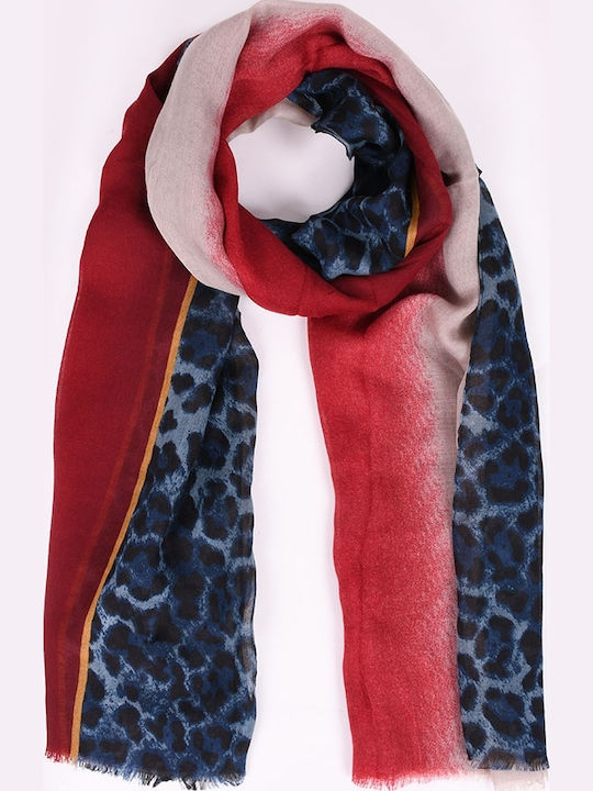 T & D Women's Scarf Red