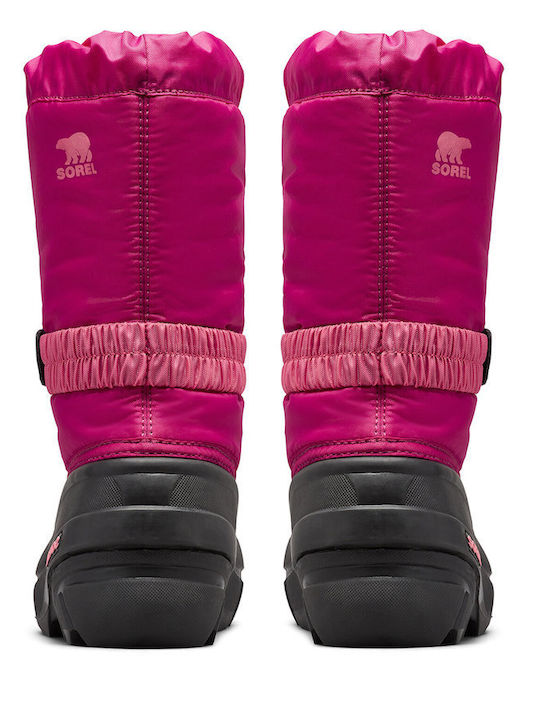 Kinder-Schneestiefel Rosa