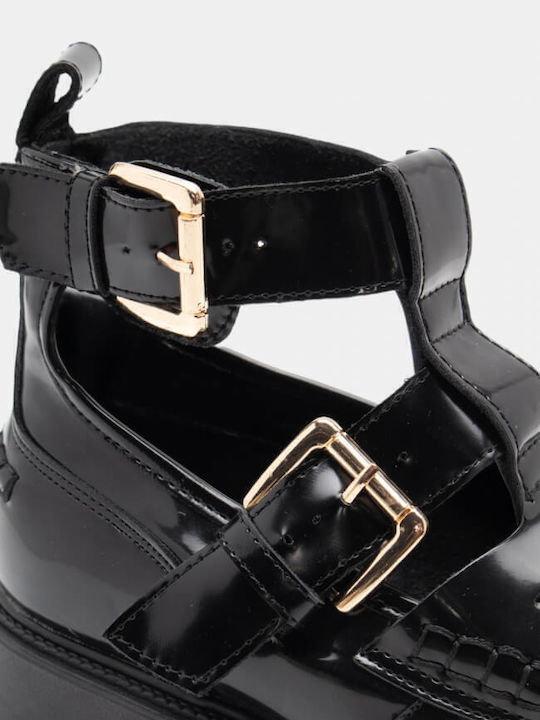 Women's Moccasins in Black Color