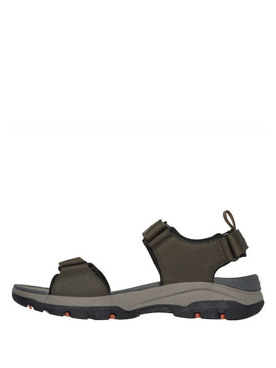 Herrensandalen in Grün Farbe