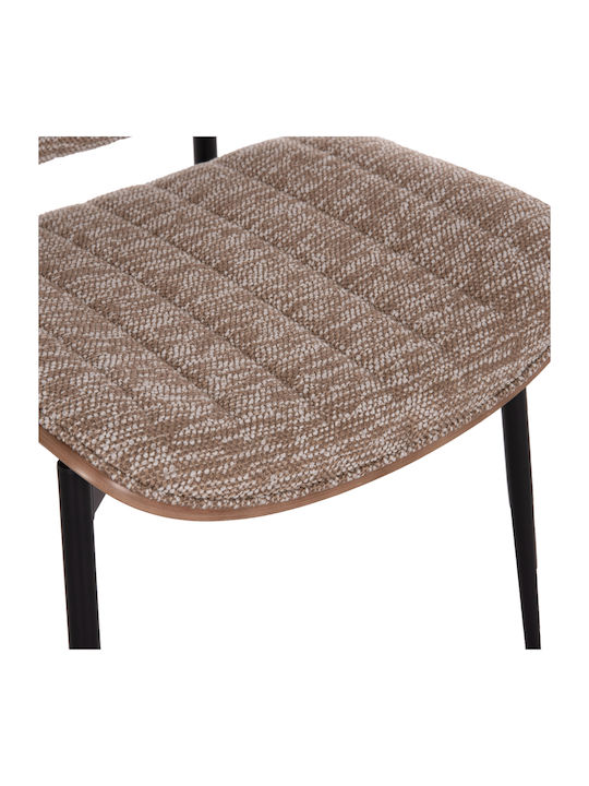 Conti Stühle Speisesaal Black, Brown 2Stück 49x56x82cm