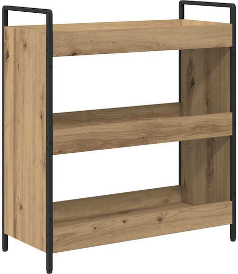vidaXL Ραφιέρα Κουζίνας Ξύλινη 3 Θέσεων Καφέ 70x30x82cm
