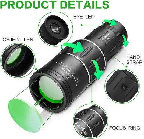 Observation Binocular Night Vision 16x52 Dual Focus