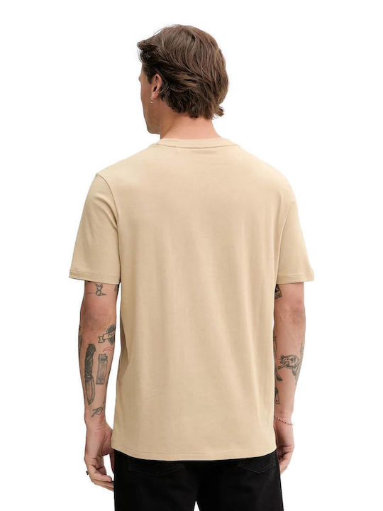 Hugo Dero222 T-shirt Μπεζ