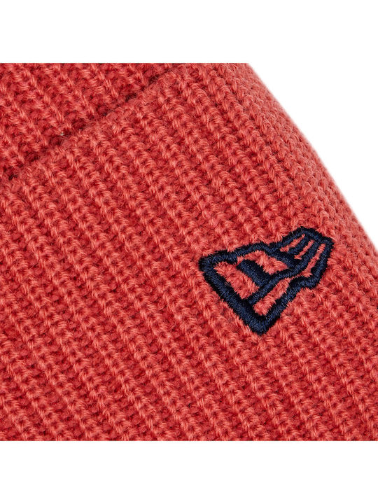 Beanie Ανδρικός Σκούφος Πλεκτός σε Κόκκινο χρώμα