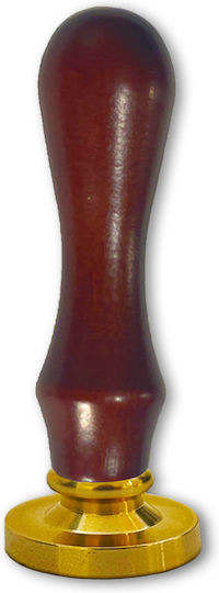 Handle Beeswax Stamp 25mm Christmas Tree