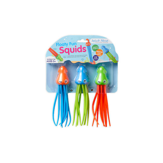 Splash Set of 3 Diving Toy Squids