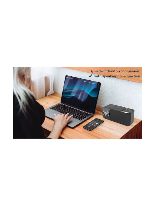 Ceas De Masă Digital Cu Ceas Deșteptător Radio Și Încărcare Wireless