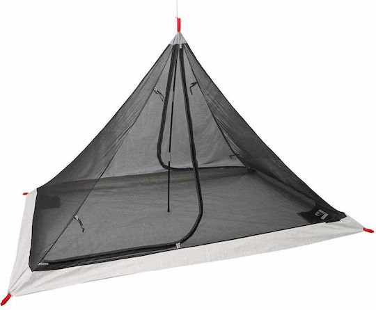 vidaXL Καλοκαιρινή Σκηνή Camping Igloo Μαύρη 240x160x133εκ.
