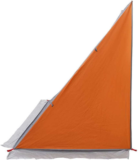 vidaXL Summer Camping Storage Tent Gray 190x150x185cm