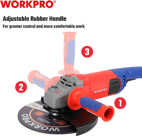 WorkPro Τροχός 230mm Ρεύματος 2200W