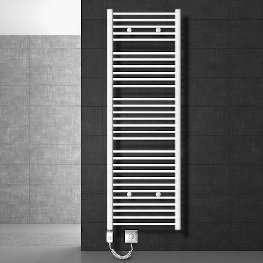 LuxeBath Sahara Ηλεκτρική Πετσετοκρεμάστρα 900W 180x60cm Λευκή