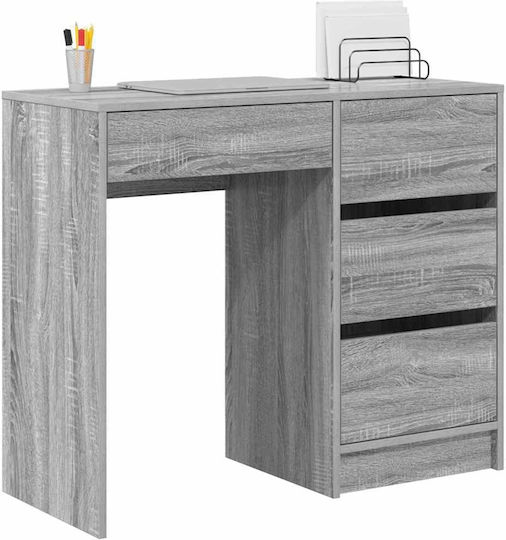 Schreibtisch Holz Grey Sonoma 70x50x76cm