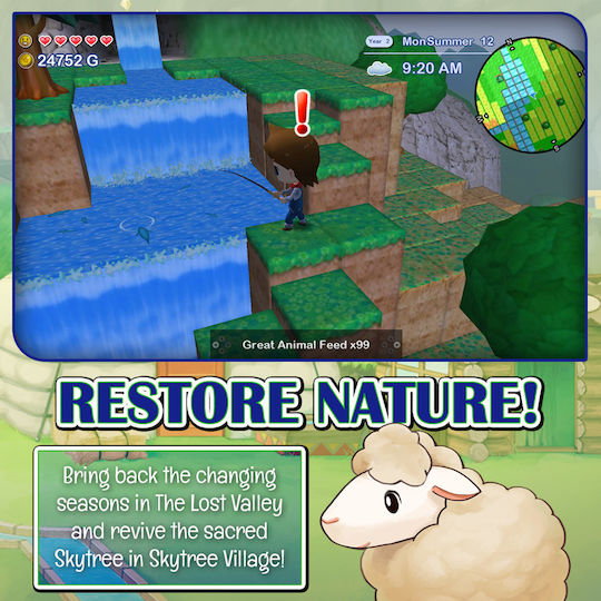 Harvest Moon:The Lost Valley & Skytree Village Collector's Edition Switch Game