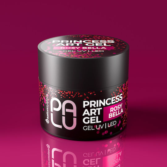 Princess Art Gel Rosy Bella 10g Διακοσμήσεις Νυχιών