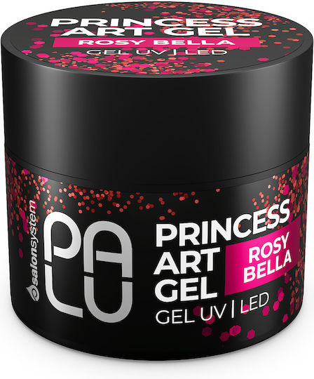 Princess Art Gel Rosy Bella 10g Διακοσμήσεις Νυχιών