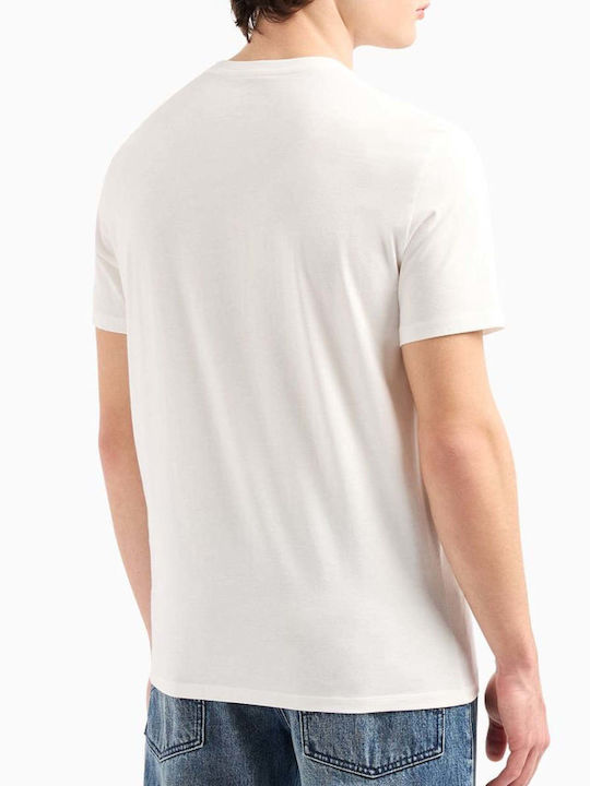 Armani Exchange Тениска Бял