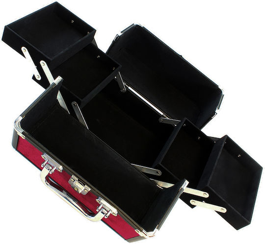 Geantă cosmetică Roșu Înălțime: 17 cm x Lățime: 25 cm x Adâncime: 17 cm