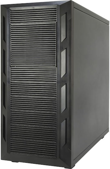 Inter-Tech T-9 Midi Tower Κουτί Υπολογιστή Μαύρο