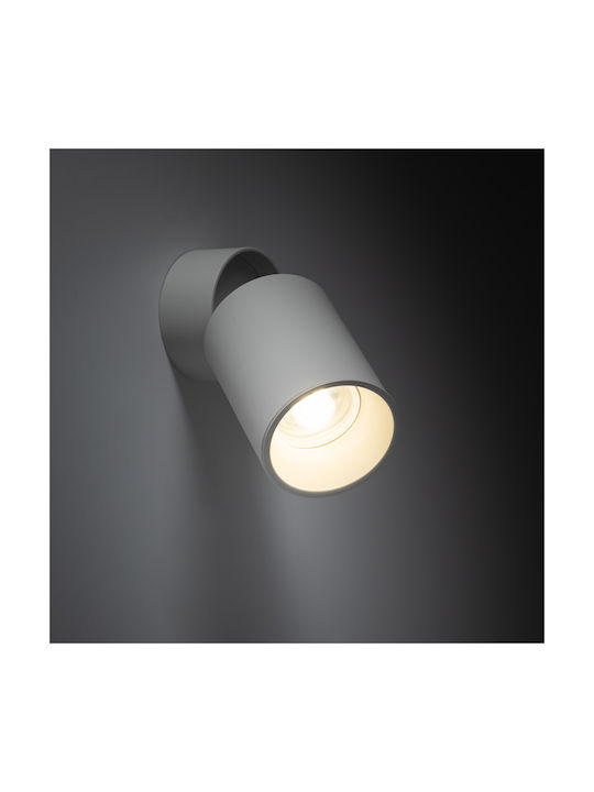 TK Lighting Μονό Σποτ με Ντουί GU10 σε Μαύρο Χρώμα