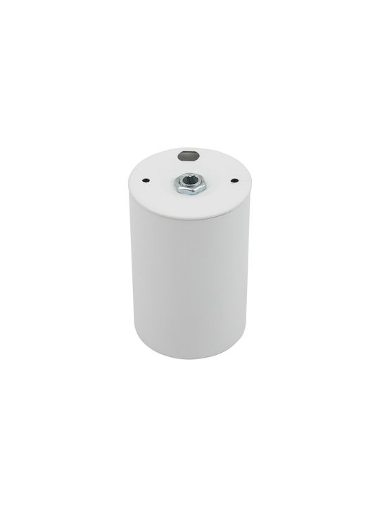 TK Lighting Single Spot with Socket GU10 in White Color