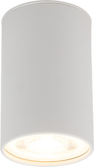 TK Lighting Μονό Σποτ με Ντουί GU10 σε Λευκό Χρώμα