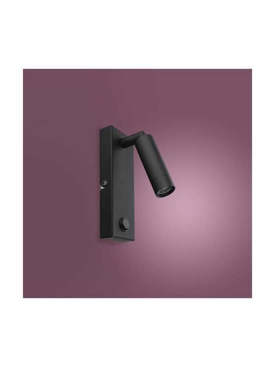TK Lighting Enzo Single Spot in Black Color