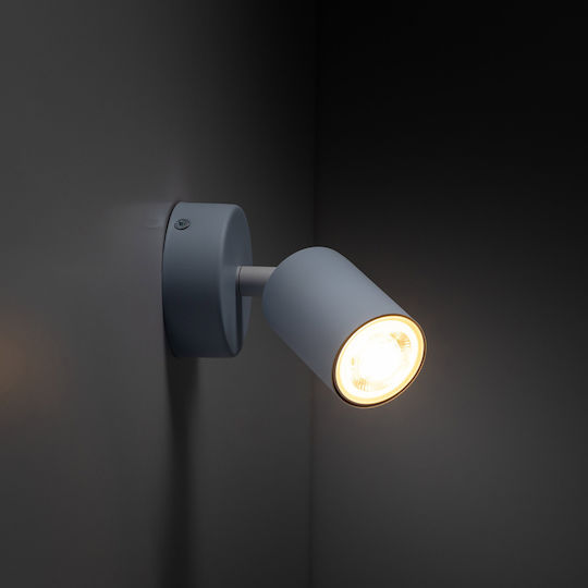 TK Lighting Единично Спот с Цокъл GU10 в Син Цвят