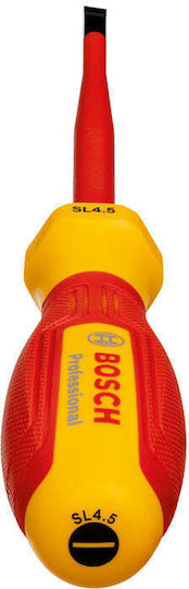 Bosch Spark Detecting Electrician VDE 10V Precision Screwdriver Straight with Nib Size 4.5mm