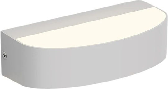 Inlight Wall-Mounted Outdoor Spot Light LED IP65 9W with Cool White Light Double Beam 17.1x8.2x4.6εκ.