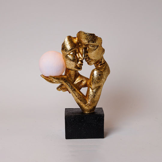 Dekorative Lampe Abbildung Gold