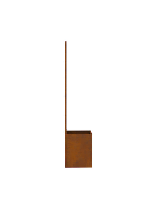 vidaXL Topf Metallisch Σκ Rusty 32x140cm.
