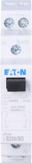 Eaton Ρελέ Ράγας 16A με Τάση 230V