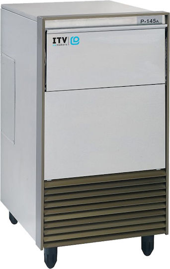 ITV Ice Makers Pulsar 145 Παγομηχανή Pulsar με Ημερήσια Παραγωγή 135kg & Χωρητικότητα 80kg