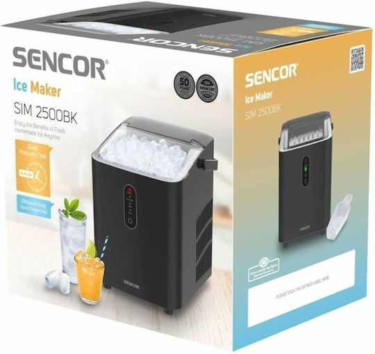 Sencor Ice Machine with Daily Production 12kg SIM 2500BK