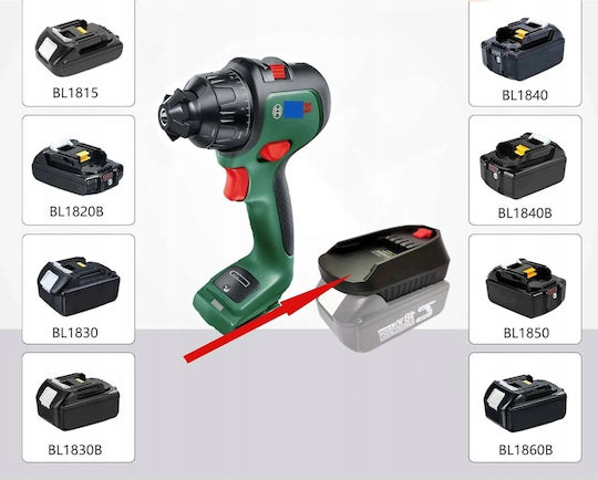 Адаптер За Батерия Конвертор Makita 18v Към Bosch Mt18bsc