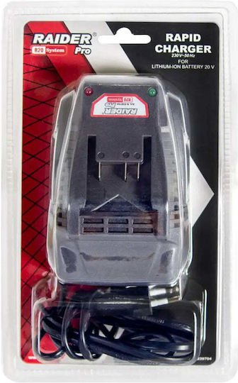 Raider Încărcător Baterii Unelte 20V R20 1H RDP-R20