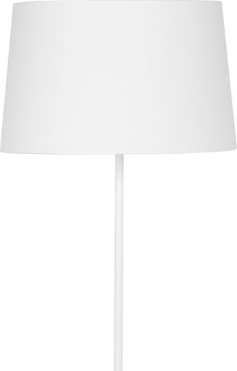 TK Lighting Maja Floor Lamp H148xW45cm. with Socket for Bulb E27 White