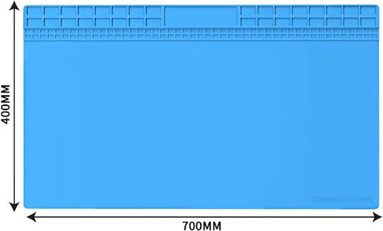 Silikon Service Matte 700×400 Mm Rutschfeste Lötfächer Werkzeuge Komponenten Antistatisch