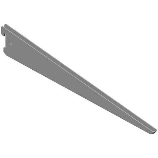 Element-System ES Τ370 Braț pentru rafturi Dexion Argintiu cu Agățător în formă de U Lungime 38cm