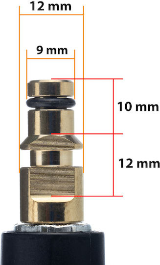 Rosfix High Pressure Hose for Pressure Washer from PVC 10m