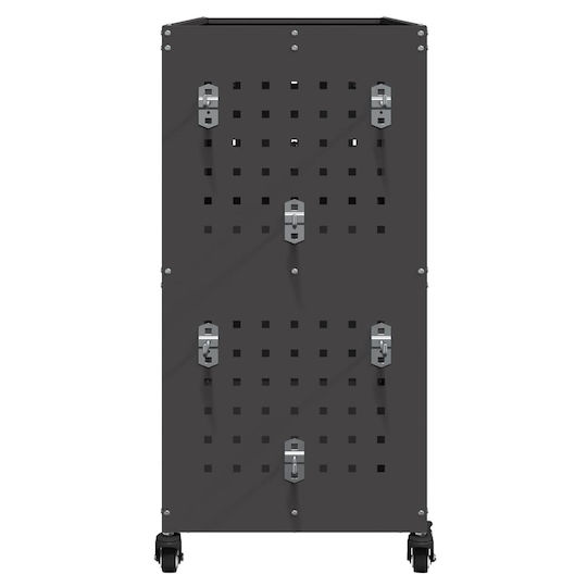 vidaXL Metal Căruță L75xA35xÎ73cm