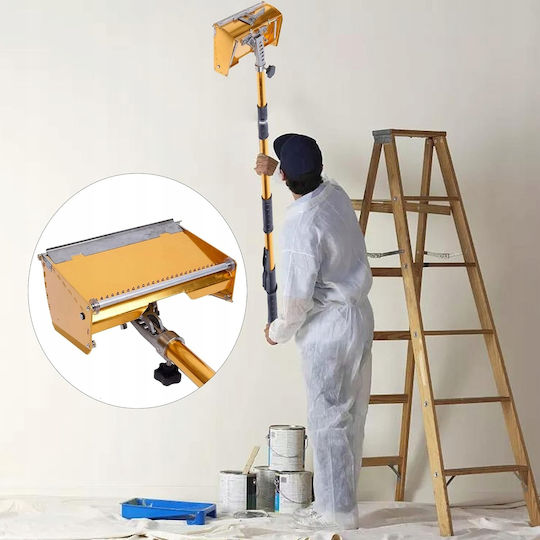 Cutie de Glet Proflex – Unealtă de Îmbinare Plăci de Gips Carton 3 Kg 250 Mm Telescopică în 5 Trepte Reglaj Lamă în 6 Trepte Roți Reglabile Cap Reglabil